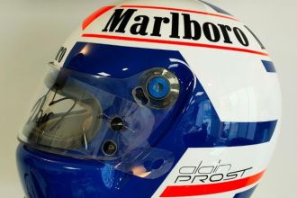 Alain Prost 1988 / Bell XFM-1 ( signé par Alain )